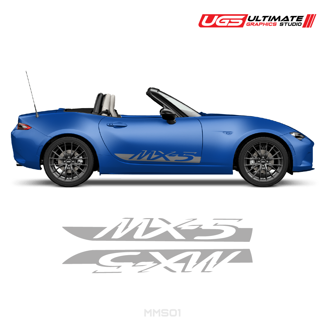Mazda Miata Side Graphics MX-5