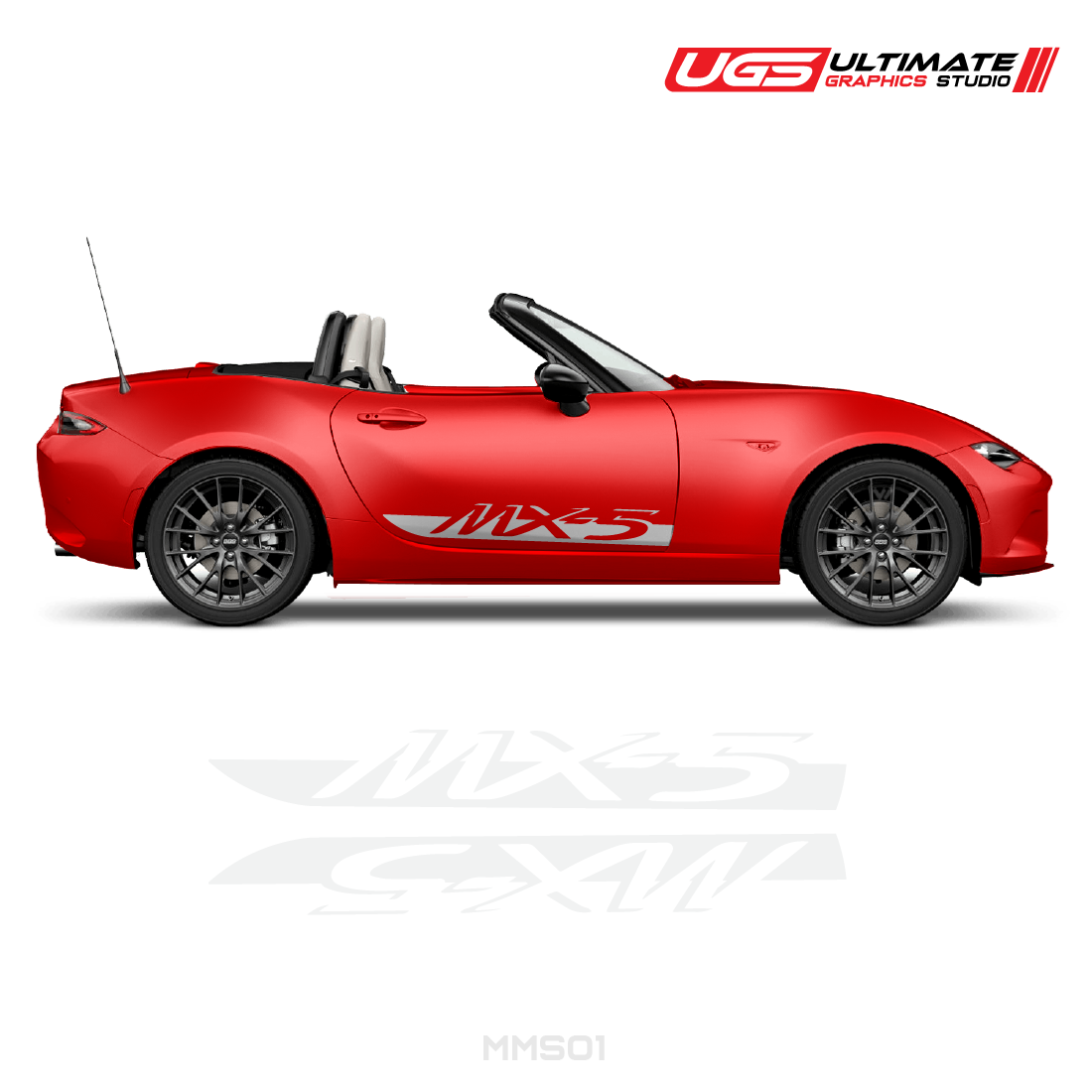 Mazda Miata Side Graphics MX-5