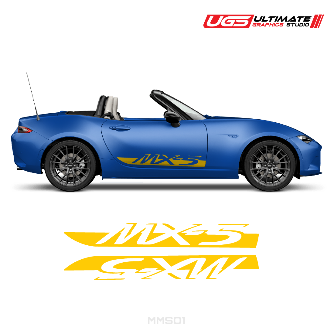 Mazda Miata Side Graphics MX-5