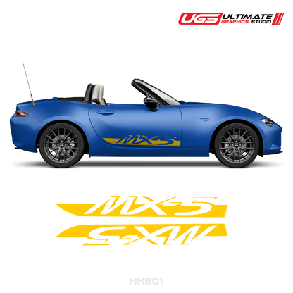 Mazda Miata Side Graphics MX-5