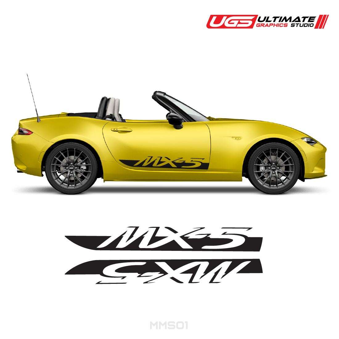 Mazda Miata Side Graphics MX-5