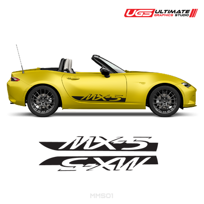 Mazda Miata Side Graphics MX-5