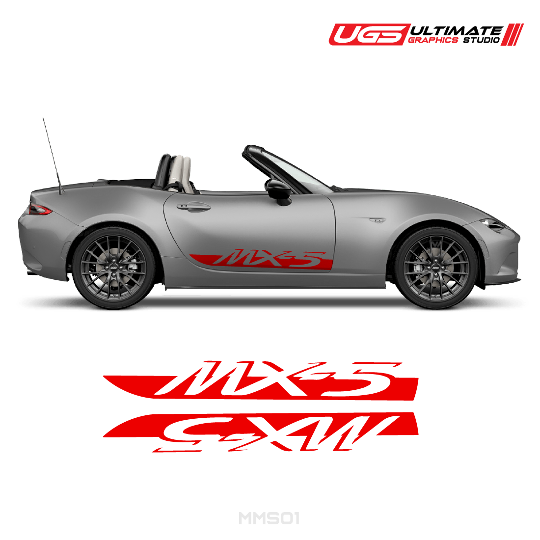 Mazda Miata Side Graphics MX-5
