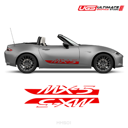 Mazda Miata Side Graphics MX-5