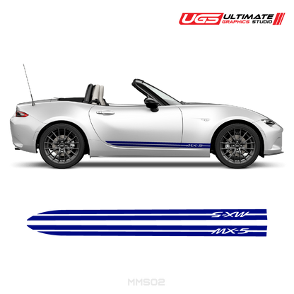Mazda Miata Side Graphics MX-5