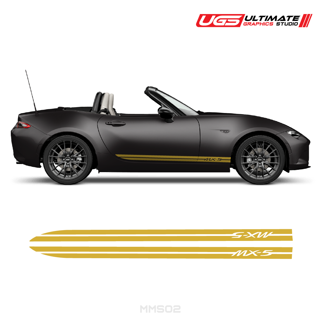 Mazda Miata Side Graphics MX-5