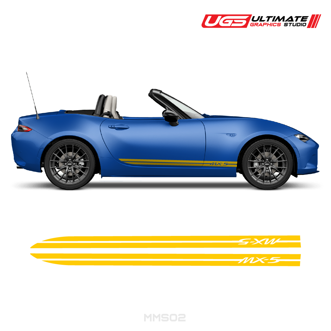 Mazda Miata Side Graphics MX-5