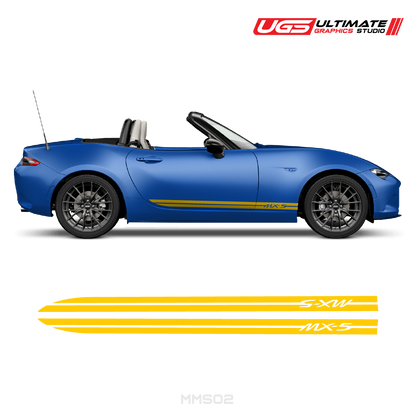 Mazda Miata Side Graphics MX-5