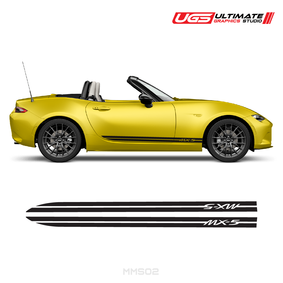 Mazda Miata Side Graphics MX-5