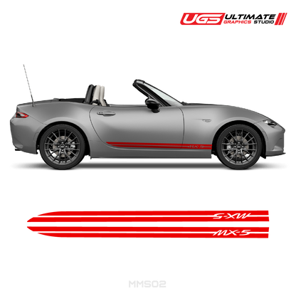 Mazda Miata Side Graphics MX-5