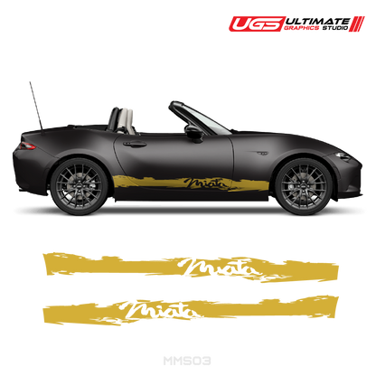 Mazda Miata Side Graphics