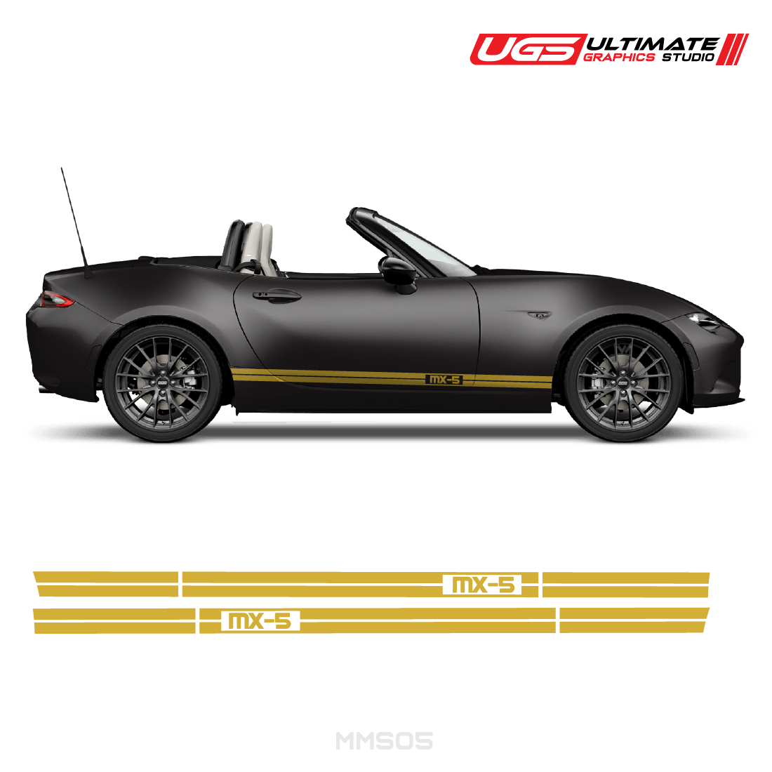 Mazda Miata Side Stripe MX-5