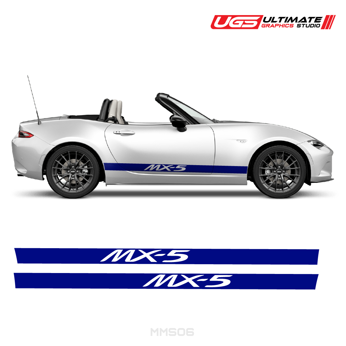 Mazda Miata Side Decal MX-5