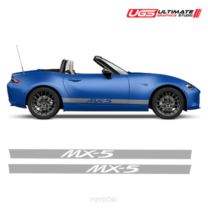 Mazda Miata Side Decal MX-5