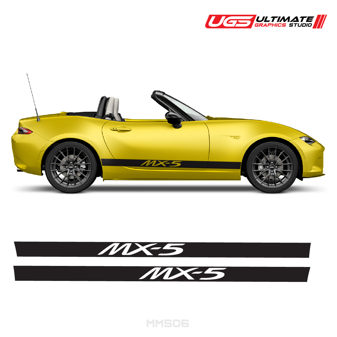 Mazda Miata Side Decal MX-5