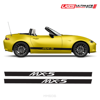 Mazda Miata Side Decal MX-5