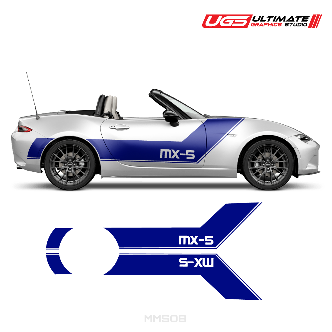 Mazda Miata Side Graphics MX-5