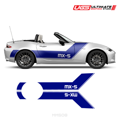 Mazda Miata Side Graphics MX-5