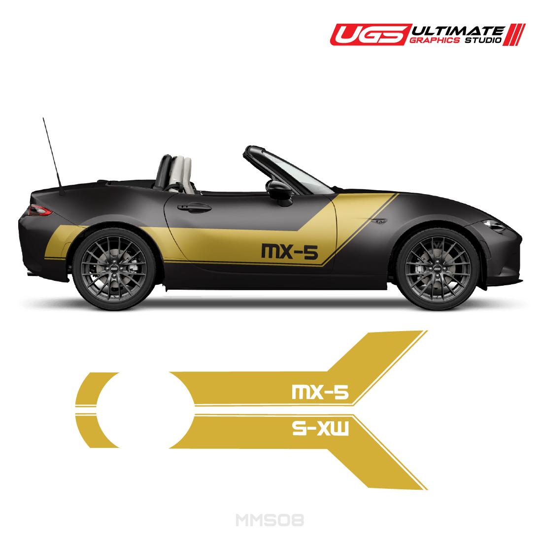 Mazda Miata Side Graphics MX-5