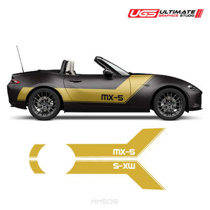 Mazda Miata Side Graphics MX-5