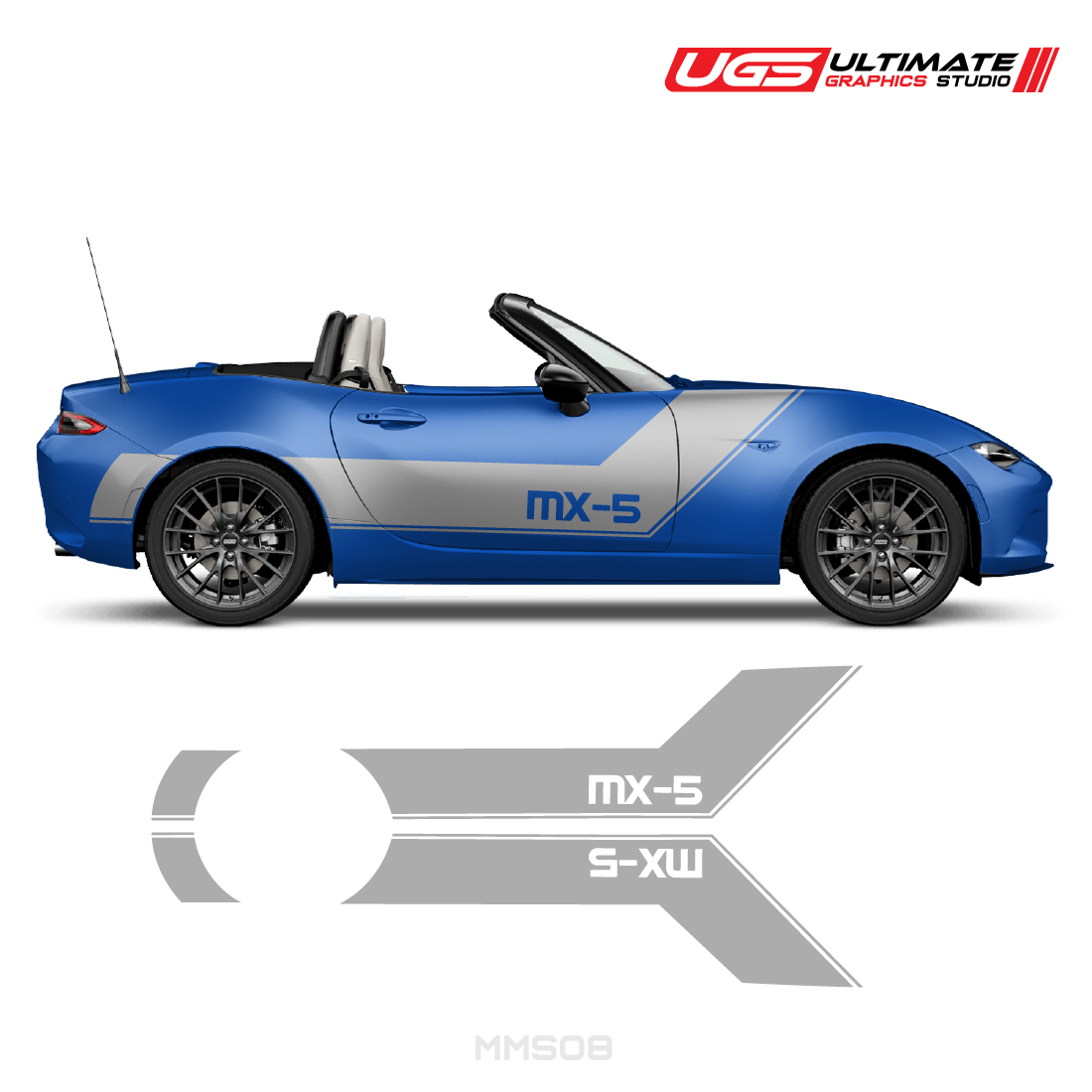 Mazda Miata Side Graphics MX-5