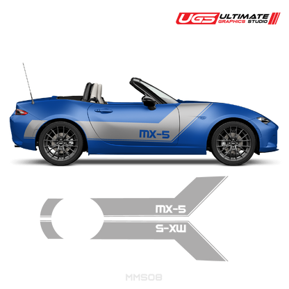Mazda Miata Side Graphics MX-5