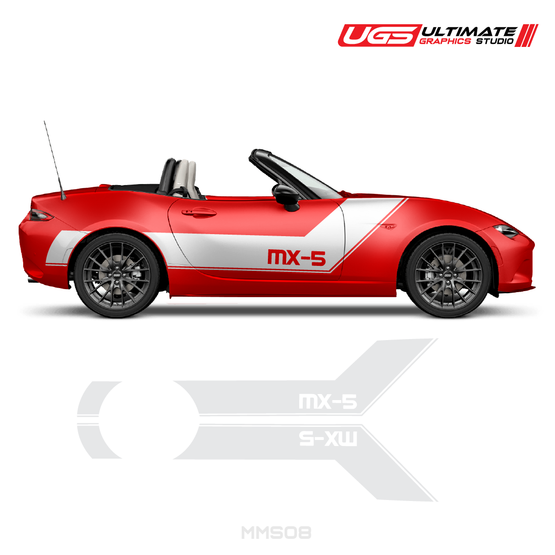 Mazda Miata Side Graphics MX-5
