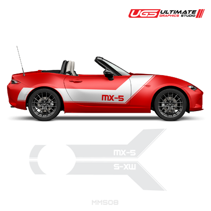 Mazda Miata Side Graphics MX-5