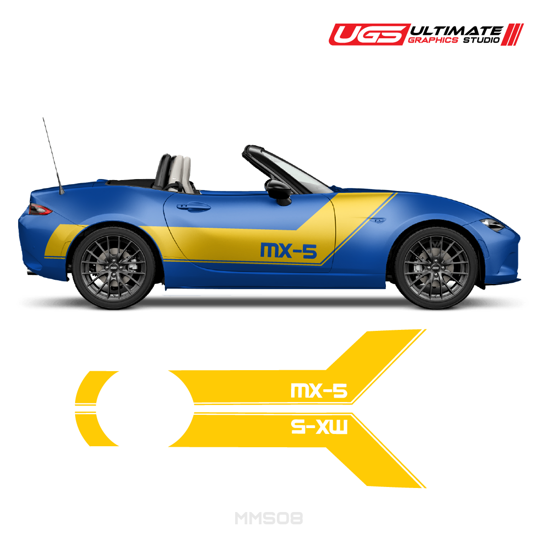 Mazda Miata Side Graphics MX-5