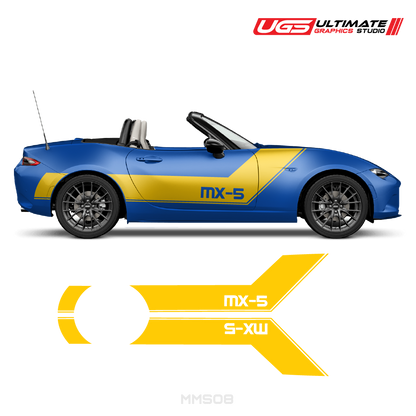 Mazda Miata Side Graphics MX-5