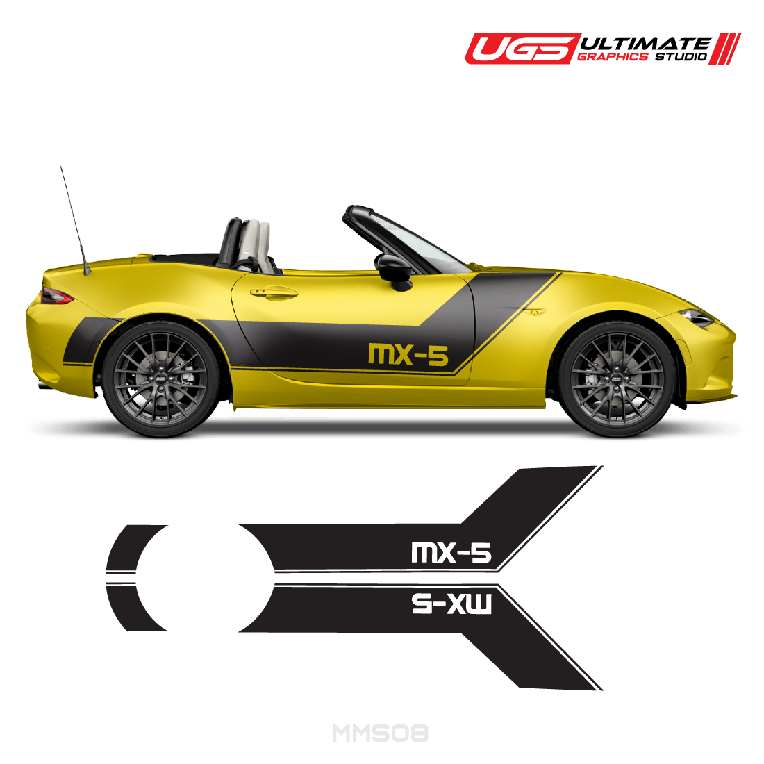 Mazda Miata Side Graphics MX-5