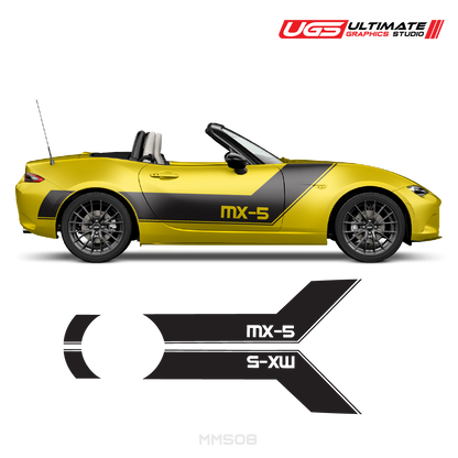 Mazda Miata Side Graphics MX-5