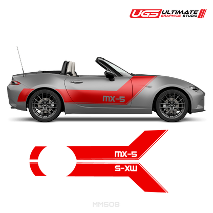 Mazda Miata Side Graphics MX-5