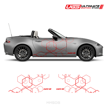 Mazda Miata Side Pattern MX-5