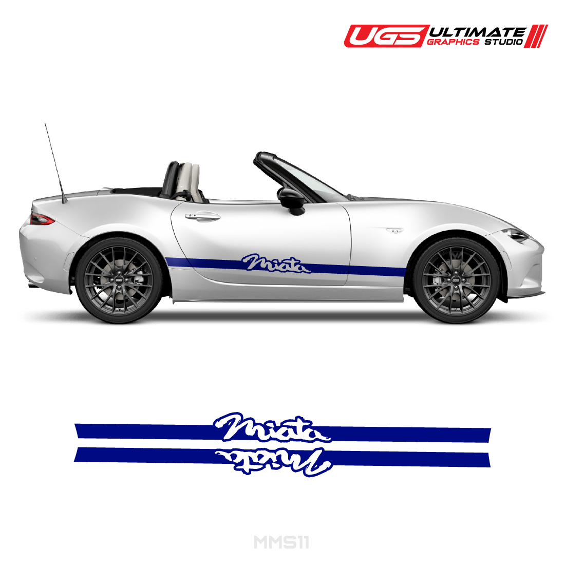 Mazda Miata Side Stripe Decal