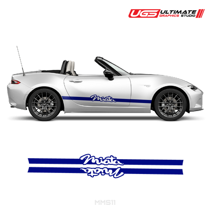 Mazda Miata Side Stripe Decal