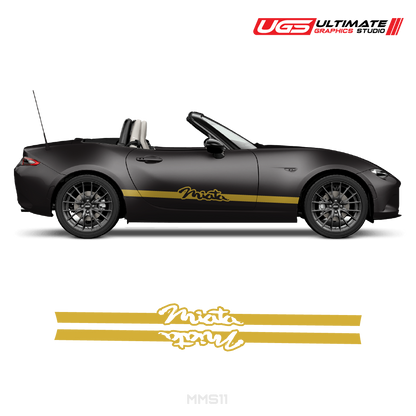 Mazda Miata Side Stripe Decal