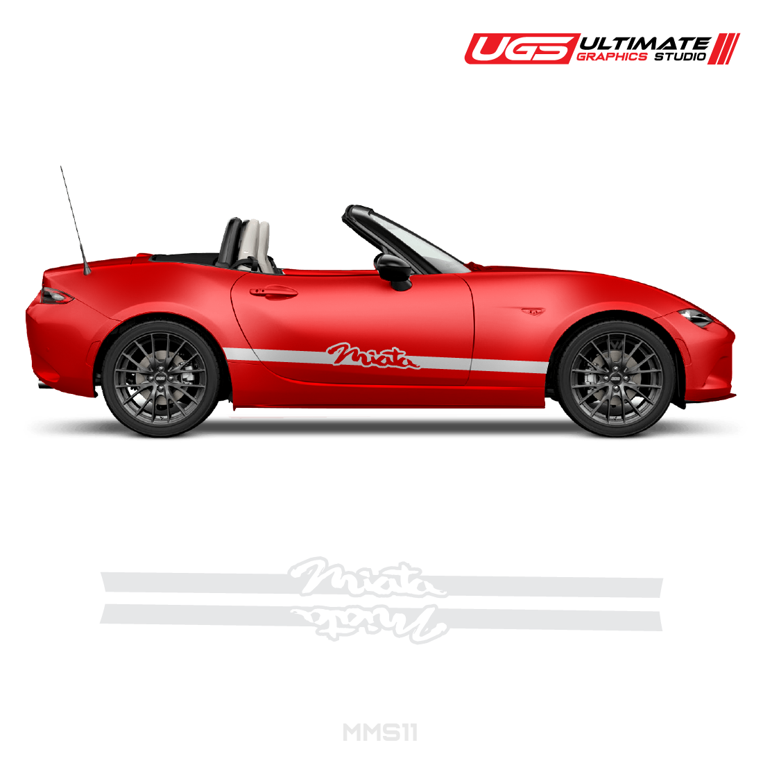 Mazda Miata Side Stripe Decal