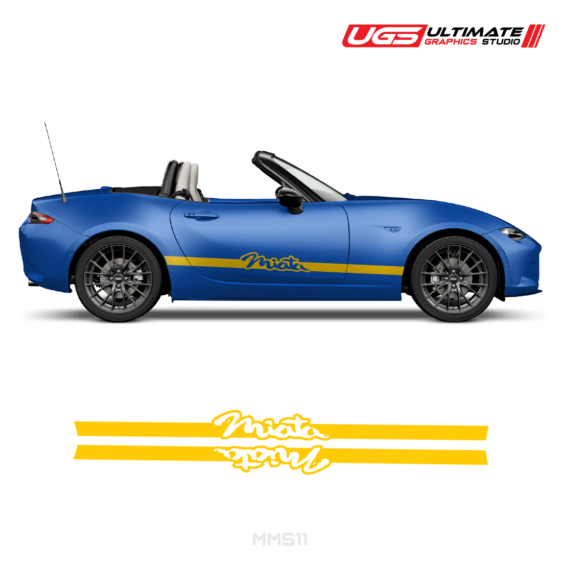 Mazda Miata Side Stripe Decal