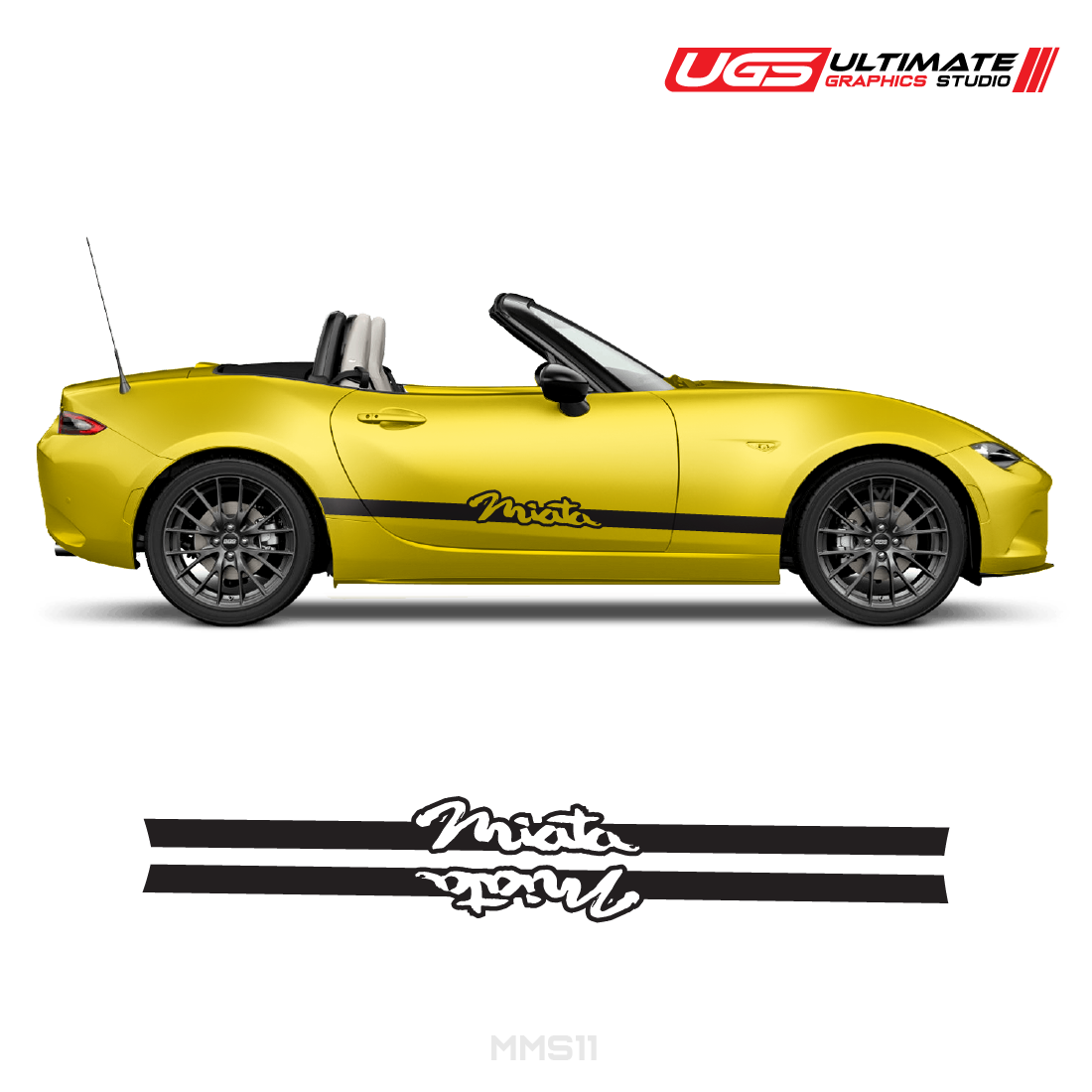 Mazda Miata Side Stripe Decal