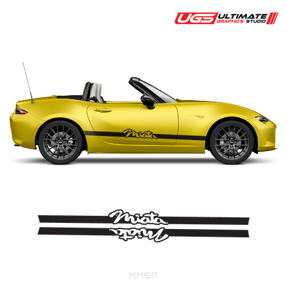 Mazda Miata Side Stripe Decal