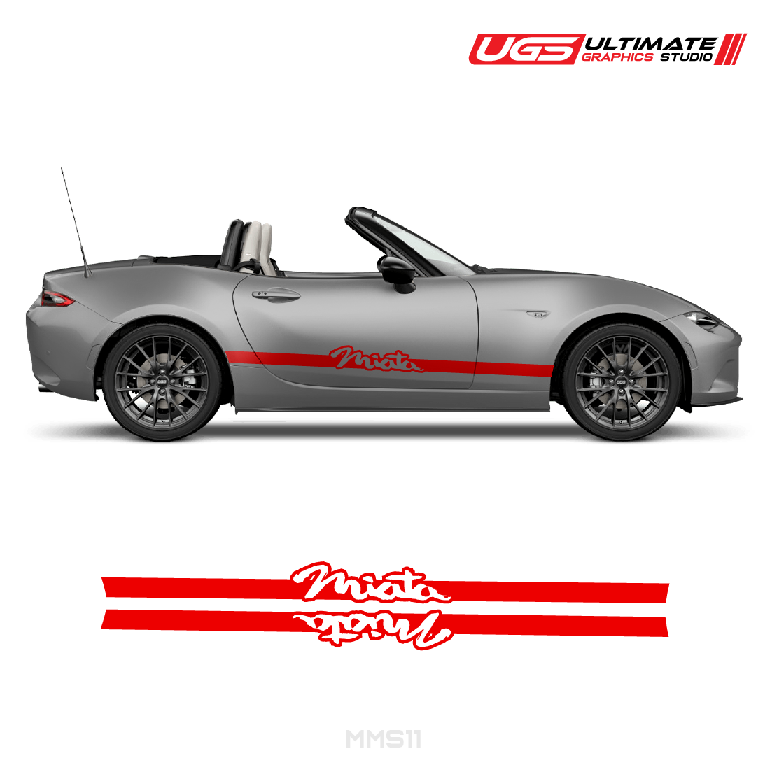 Mazda Miata Side Stripe Decal