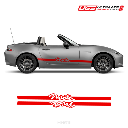 Mazda Miata Side Stripe Decal