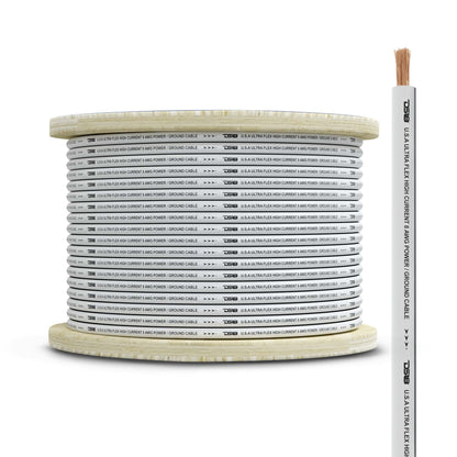8-GA Marine Grade Tinned 100% Copper OFC Ground Wire -100 Feet