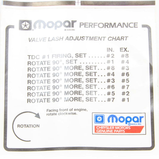 P4452989 MOPAR PERFORMANCE