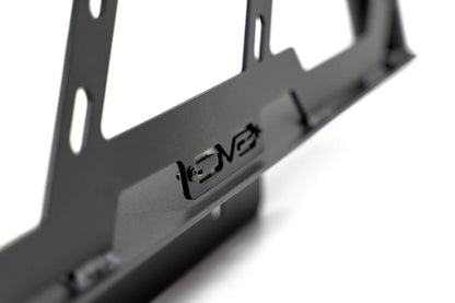 Logo Cutout on the Universal MTO Series Full-Size Truck Bed Rack