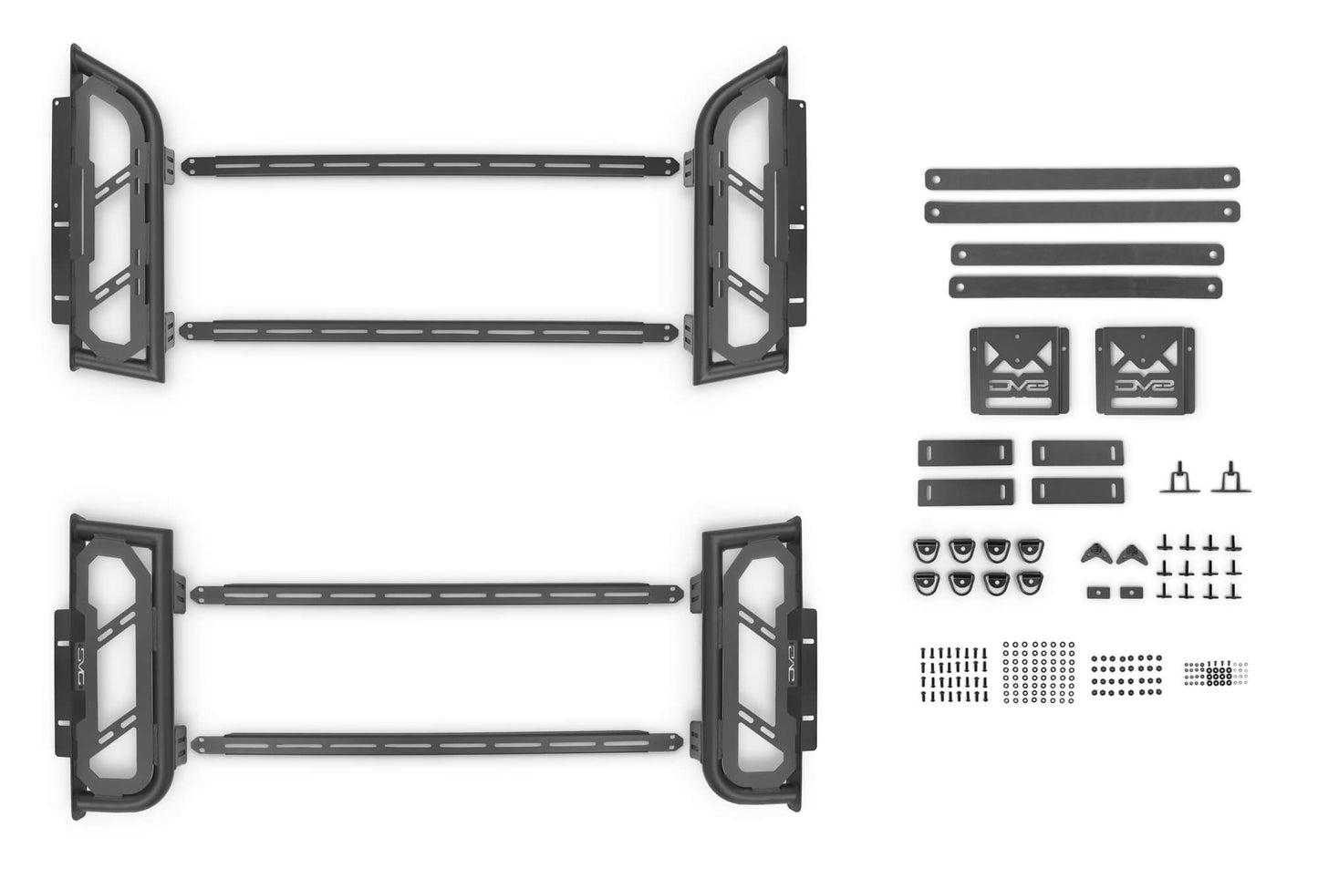 What's Included: Universal MTO Series Mid-Size Truck Bed Rack