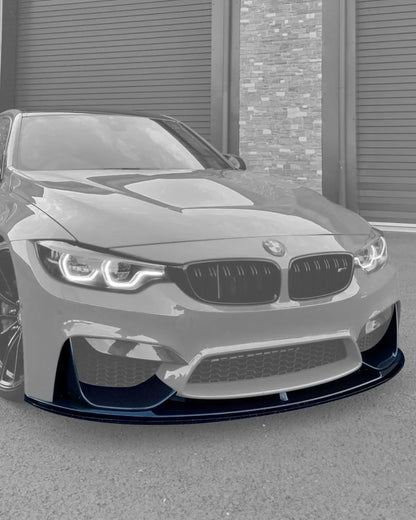 BMW 3 Series F80 M3 F82 F83 M4 M Performance Style Carbon Fiber Front Lip (2015 - 2019)