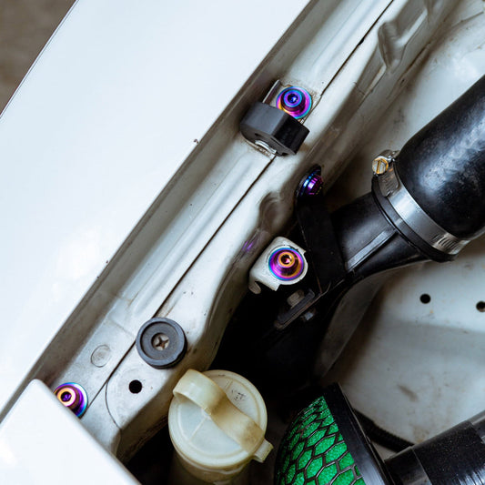 Stage 1 Titanium Hardware Engine Bay Kit - Toyota Supra MKIII (1986-1992)