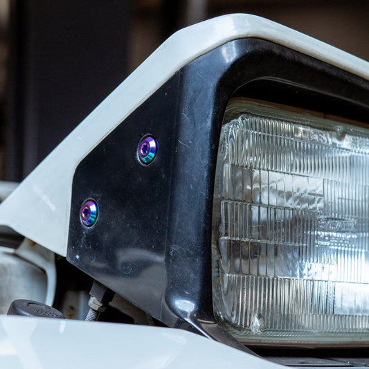 Titanium Hardware Headlight Kit - Toyota Supra MKIII (1986-1992)